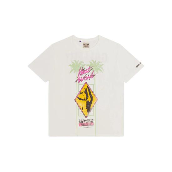 25FW 갤러리 디파트먼트 반팔 티셔츠 DJHW 10294 LGWHI WHITE