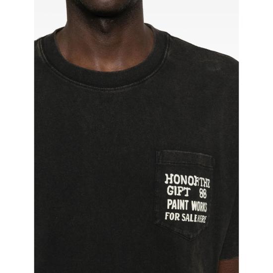 25FW 오너 더 기프트 탑 HTG250394 BLACK - HONOR THE GIFT