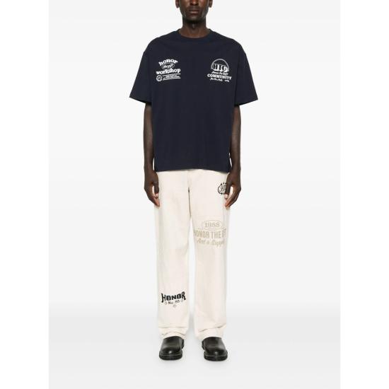 25FW 오너 더 기프트 탑 HTG250391 NAVY BLUE - HONOR THE GIFT