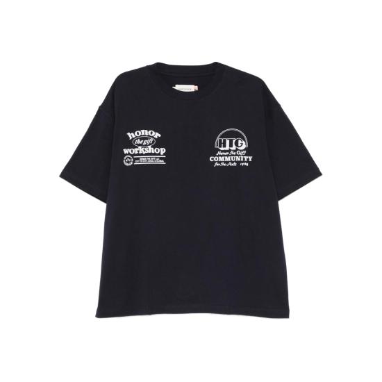 25FW 오너 더 기프트 탑 HTG250391 NAVY BLUE