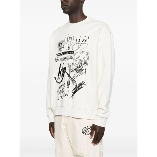 25FW 오너 더 기프트 스웨터 HTG250342 BONE WHITE - HONOR THE GIFT