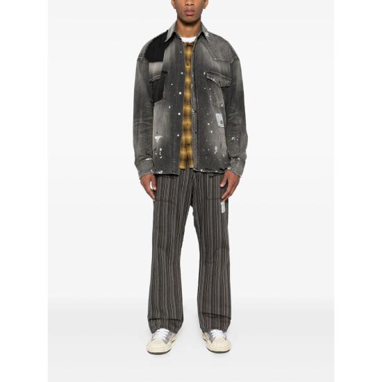 25FW 메종 미하라 야스히로 셔츠 J15SH125 BLACK - MAISON MIHARA YASUHIRO