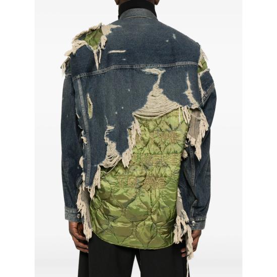 25FW 메종 미하라 야스히로 데님 자켓 J15BL121 INDIG BLUE - MAISON MIHARA YASUHIRO