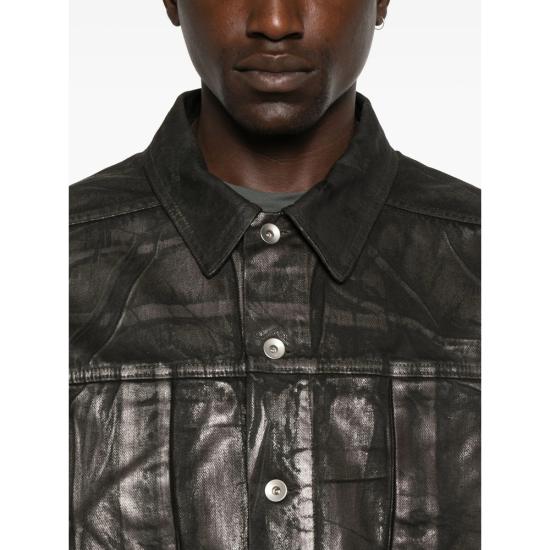 25FW 다크쉐도우 데님 자켓 DU02E7752 BZMC 94 BLACK - DRKSHDW