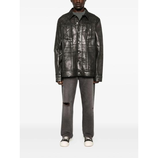 25FW 다크쉐도우 데님 자켓 DU02E7752 BZMC 94 BLACK - DRKSHDW