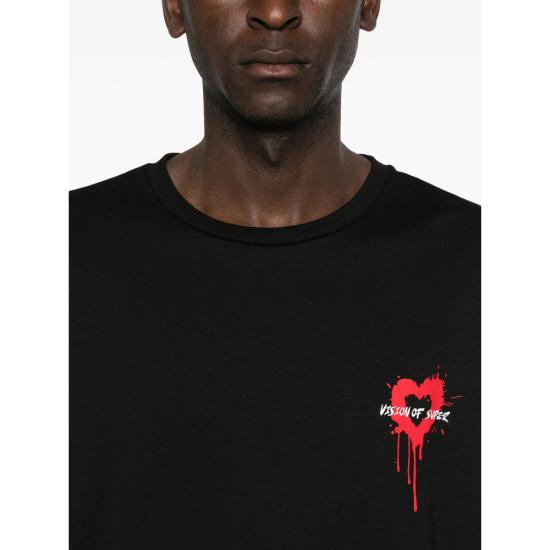 25FW 비전오브슈퍼 긴팔 티셔츠 VS020TD NERO BLACK - VISION OF SUPER