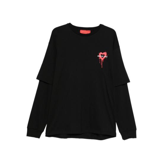 25FW 비전오브슈퍼 긴팔 티셔츠 VS020TD NERO BLACK