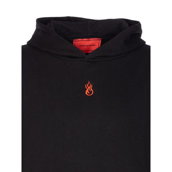 25FW 비전오브슈퍼 후드 티셔츠 VS004HO NERO - VISION OF SUPER