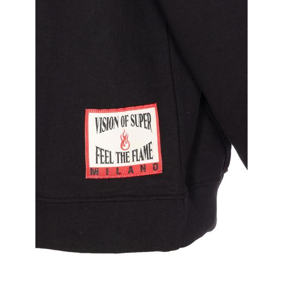 25FW 비전오브슈퍼 후드 티셔츠 VS004HO NERO - VISION OF SUPER