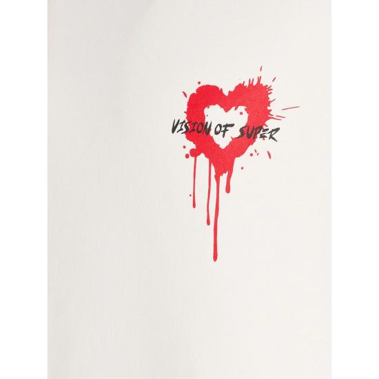 25FW 비전오브슈퍼 후드 티셔츠 VS003HO OFFWH WHITE - VISION OF SUPER