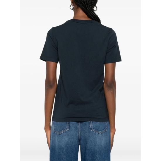 25FW 메종키츠네 베이비 폭스 레귤러 티셔츠 PW00115KJ7026 CLNAV BLUE - MAISON KITSUNE