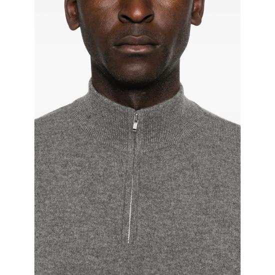 25FW 소프트 고트 집업 니트 SF1922 GREY - SOFT GOAT