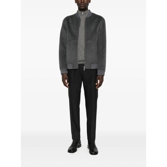 25FW 소프트 고트 집업 니트 SF1922 GREY - SOFT GOAT