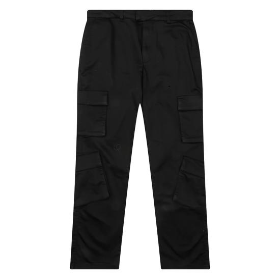 25FW 리프레젠트 스트레이트 팬츠 MLM100096 01 JEBK BLACK