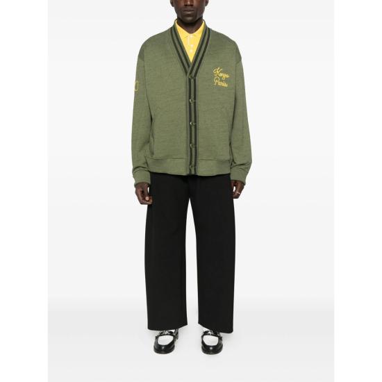 25FW 겐조 가디건 FF65CA5504MO 50 GREEN - KENZO