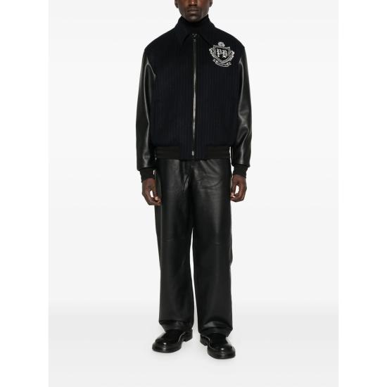 25FW 발망 봄버 자켓 FH0TFA72 MH94 SPW BLACK - BALMAIN