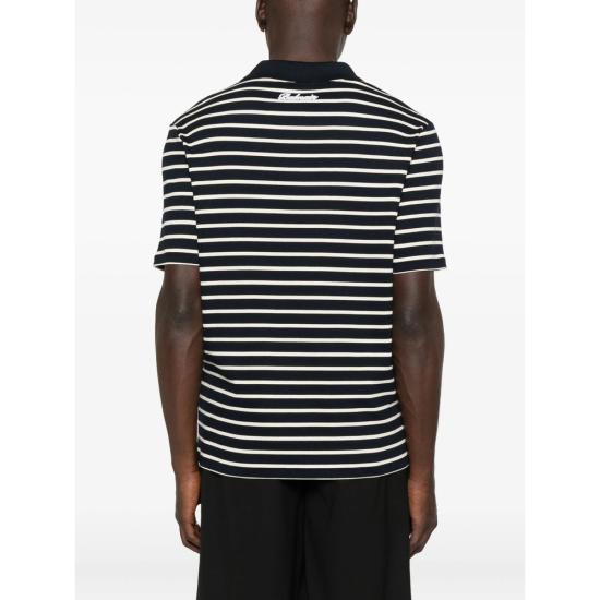 25FW 발망 폴로 티셔츠 FH0GC026 GF30 SFF BLACK - BALMAIN