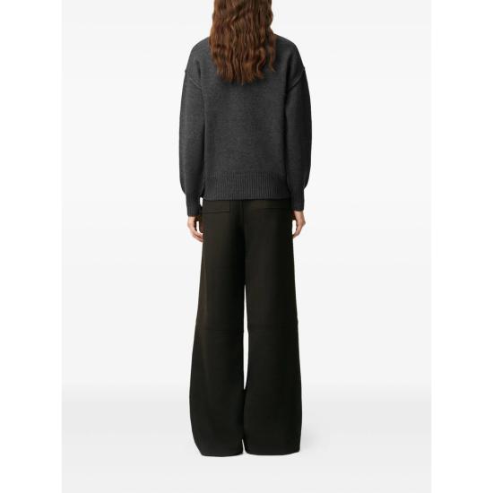 25FW 아미 ADC 터틀넥 스웨터 UKS839 018 084 GREY - AMI