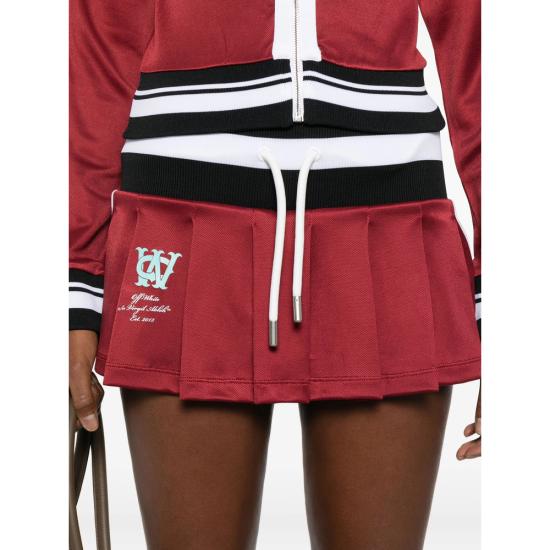 25FW 오프화이트 숏 스커트 OWCN001F25JE R001 2670 RED - OFF WHITE