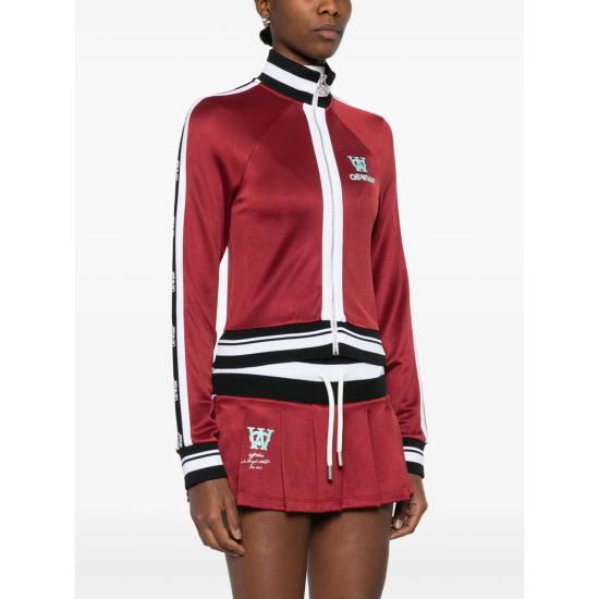 25FW 오프화이트 봄버 자켓 OWBD006F25JE R001 2670 RED - OFF WHITE