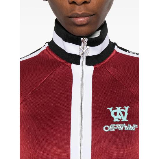 25FW 오프화이트 봄버 자켓 OWBD006F25JE R001 2670 RED - OFF WHITE