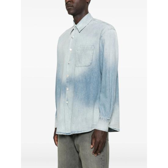 25FW 아워레가시 셔츠 M4252AC WASH BLUE - OUR LEGACY