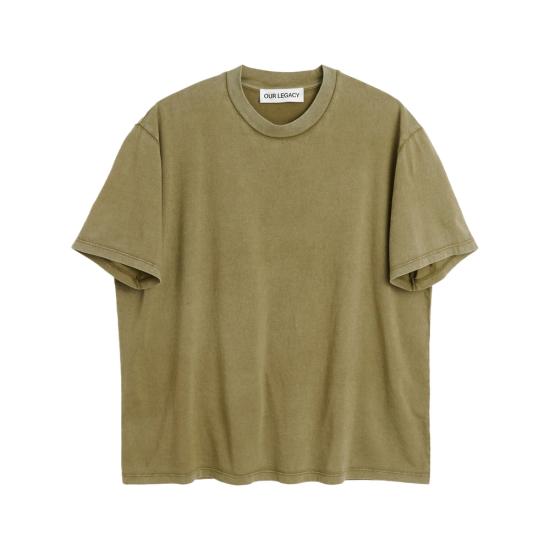 25FW 아워레가시 반팔 티셔츠 M2256BC OLIVE GREEN