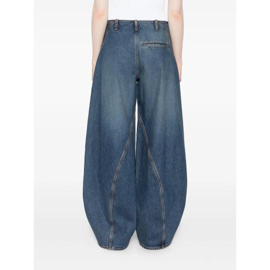 25FW 알라이아 데님 팬츠 AA9P1256D007B 517 BLUE - ALAIA