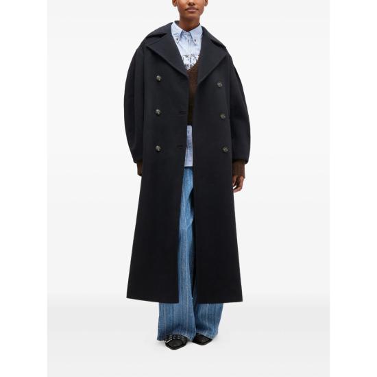 25FW 가니 코트 W0802 683 BLUE - GANNI