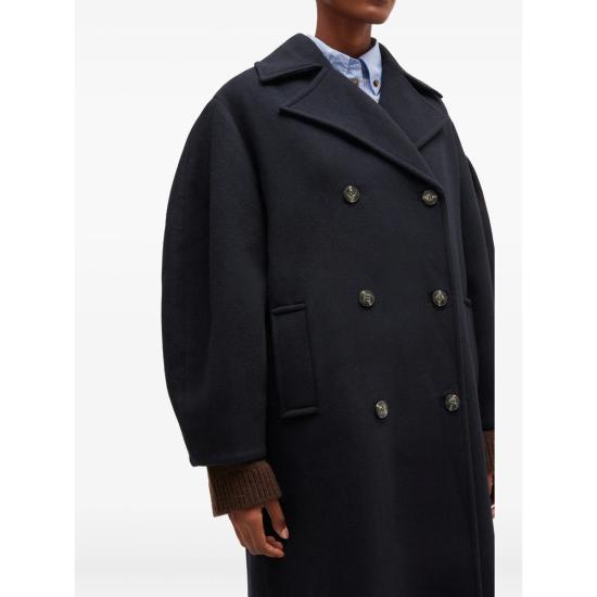 25FW 가니 코트 W0802 683 BLUE - GANNI