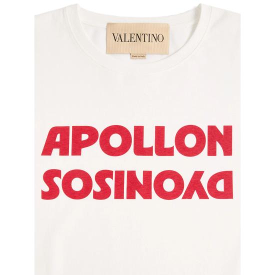 25FW 발렌티노 가라바니 반팔 티셔츠 7V0MG16PB6E A33 WHITE - VALENTINO GARAVANI