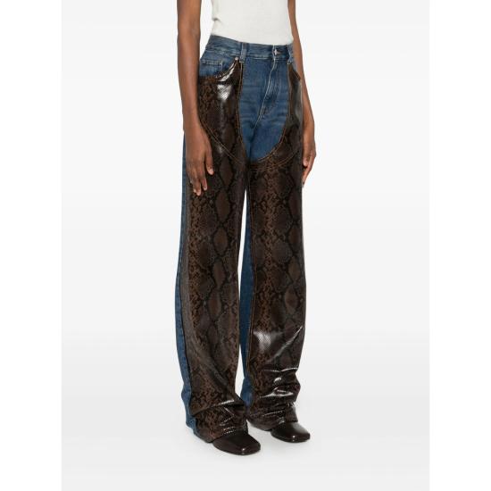 25FW 스텔라 맥카트니 데님 팬츠 6D0434 3SQH40 4083 BLUE BROWN - STELLA MCCARTNEY