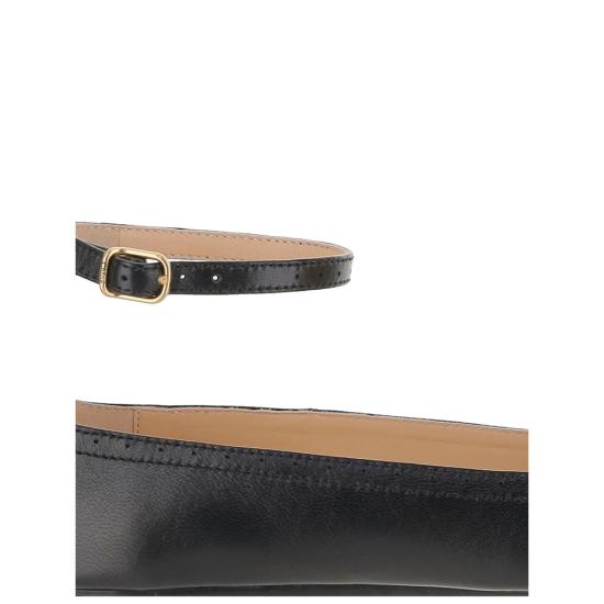 25FW 끌로에 플랫 슈즈 25W14VUN 001 BLACK - CHLOE