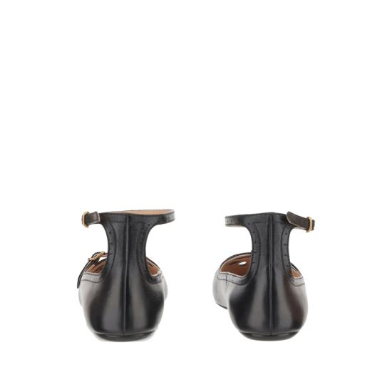 25FW 끌로에 플랫 슈즈 25W14VUN 001 BLACK - CHLOE