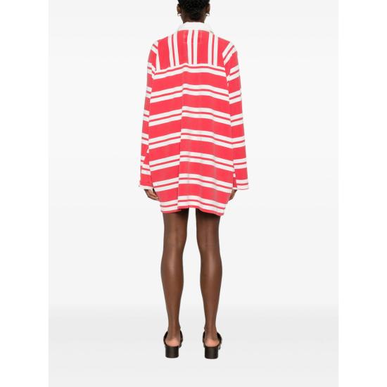 25FW 벨로즈 숏 원피스 T1794S FOOGY STB RED WHITE - BELLEROSE