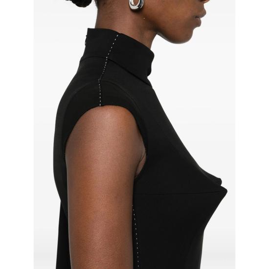 25FW 장 폴 고티에 숏 원피스 DR078 W021 00 BLACK - JEAN PAUL GAULTIER