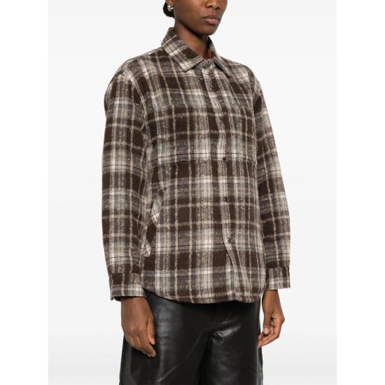 25FW 던스트 셔츠 UDJU5C112W2 BROWN - DUNST