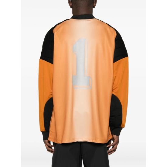 25FW 아디다스 긴팔 티셔츠 JX1455 ORANGE BLACK - ADIDAS