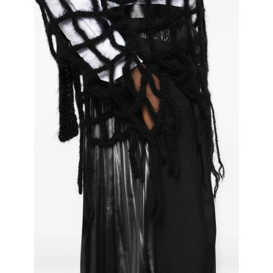 25FW 와타나베 준야 스트레이트 팬츠 JP P049 BLACK - JUNYA WATANABE