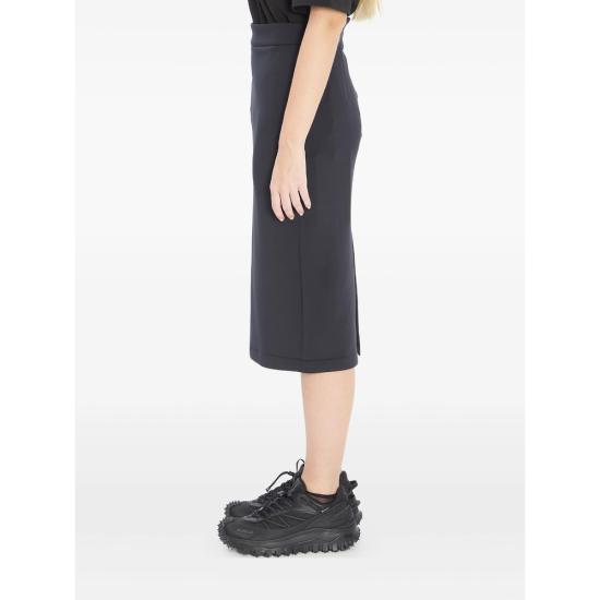 25FW 몽클레어 X 에드워드 에닌풀 미디 스커트 89A8K 8H000 01 999 BLACK - MONCLER X EDWARD ENNINFUL