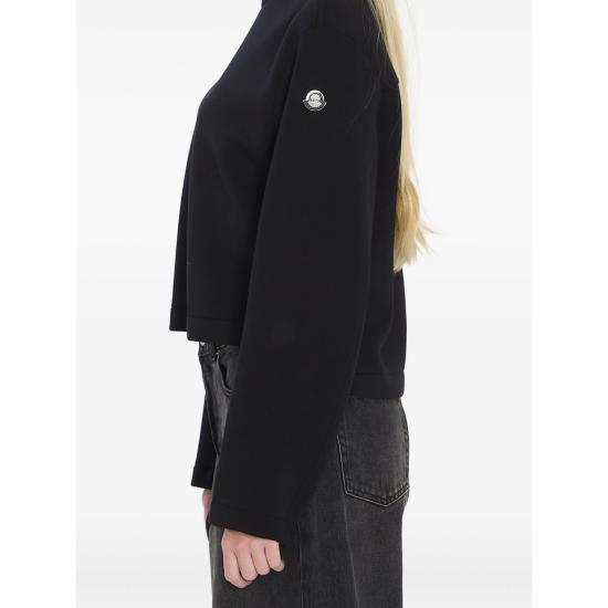 25FW 몽클레어 X 에드워드 에닌풀 긴팔 티셔츠 89AYC 8G000 02 999 BLACK - MONCLER X EDWARD ENNINFUL