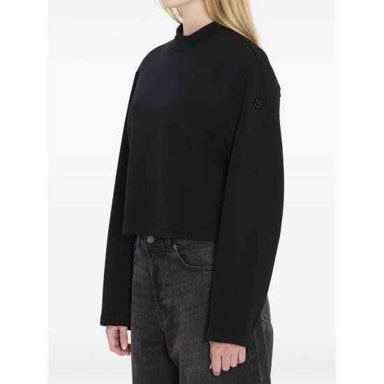 25FW 몽클레어 X 에드워드 에닌풀 긴팔 티셔츠 89AYC 8G000 02 999 BLACK - MONCLER X EDWARD ENNINFUL