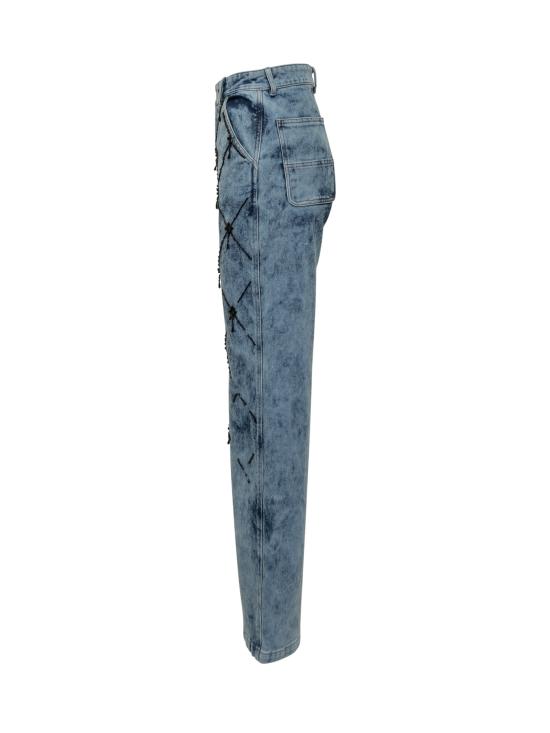 25FW 데 펨메스 데님 팬츠 D311DR D0603 ACID BLUE - DES PHEMMES