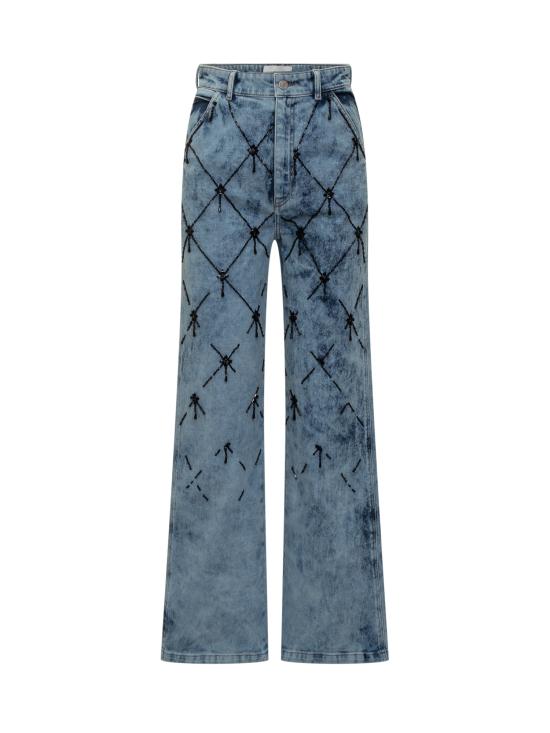 25FW 데 펨메스 데님 팬츠 D311DR D0603 ACID BLUE