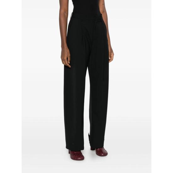 25FW 몽클레어 X 에드워드 에닌풀 스트레이트 팬츠 M6523 2A000 03 999 BLACK - MONCLER X EDWARD ENNINFUL