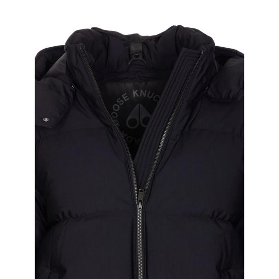 25FW 무스너클 나이럭스 미스티 시어링 트림 푸퍼 M35LJ137S 305 BLACK - MOOSE KNUCKLES