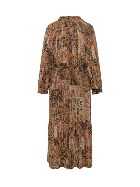 25FW 바쉬 롱 원피스 1H25PIER 0168 OCRE - BA&SH