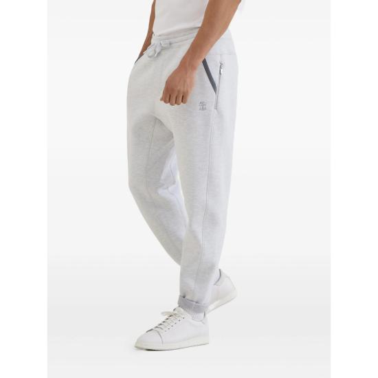 25FW 브루넬로 쿠치넬리 트레이닝/조거 팬츠 MM8433102G C110 GREY - BRUNELLO CUCINELLI