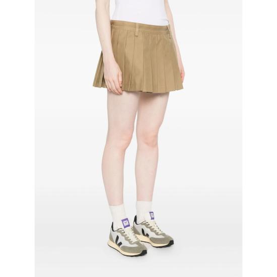 25FW 세븐포올맨카인드 숏 스커트 7UZ60F07 PLATED 1A8 NEUTRALS - 7 FOR ALL MANKIND