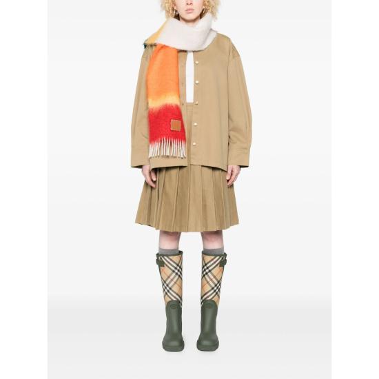 25FW 세븐포올맨카인드 숏 스커트 7UZ50F07 PLATED 1A8 NEUTRALS - 7 FOR ALL MANKIND